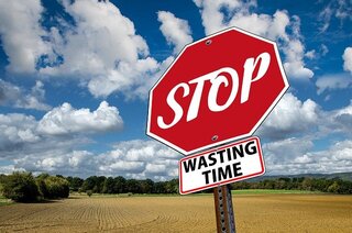 Stop met tijd verspillen